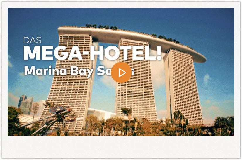 Das Mega-Hotel! Marina Bay Sands - WELT HD